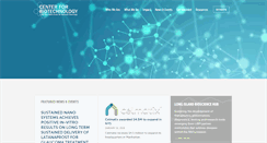 Desktop Screenshot of centerforbiotechnology.org